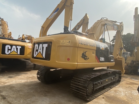 20トンの幼虫320Dは猫の掘削機の建設機械を使用した