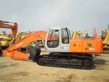New Paint Second Hand Excavators , Japan Hitachi Ex200 5 Excavator For Sale