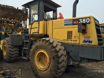 品質  187hp Second Hand Wheel Loaders WA380-3 , Komatsu Compact Wheel Loader 3.2cbm 工場