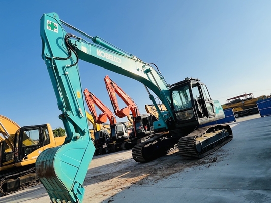 品質  Original Used Kobelco SK210LC-8 Hydraulic Crawer Excavator 21 Tons Secondhand Digger 工場