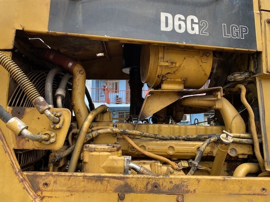 油圧開いたピット鉱山のためのトラックによって使用される幼虫D6G2猫のブルドーザー16320KG
