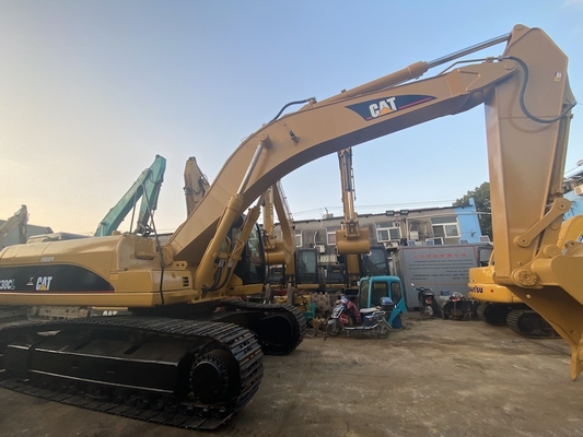 30t 秒針 CAT 330CL 油圧クローラー掘削機 1.7m3 バケット 35108kg