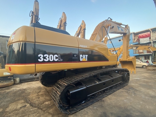 30t 秒針 CAT 330CL 油圧クローラー掘削機 1.7m3 バケット 35108kg