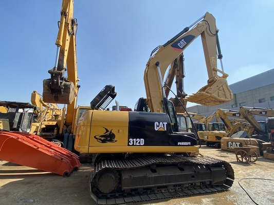 日本オリジナル Cat 312D 中古 水力クローラー掘削機 カタピラー 中古トラック掘削機 12トン
