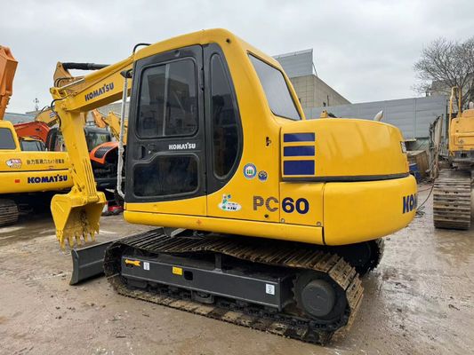 6トン オリジナル 日本製 中古 コマツー PC60-7 クローラー 掘削機 販売中