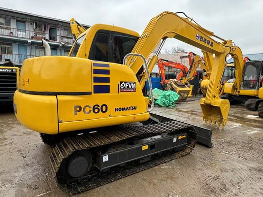 6トン オリジナル 日本製 中古 コマツー PC60-7 クローラー 掘削機 販売中