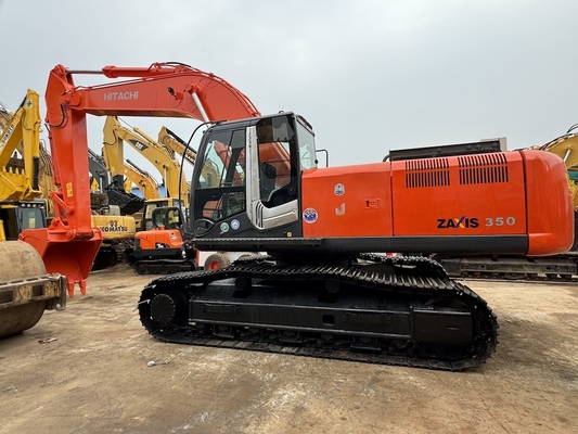 35トンの日本原産 中古ヒタチZX350 クローラー掘削機 202KWのエンジンパワー