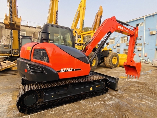 8トン オリジナル 日本製 クボタ KX183 クローラー 掘削機 47.8 KW エンジン パワー 0.31 m3 ボケット容量