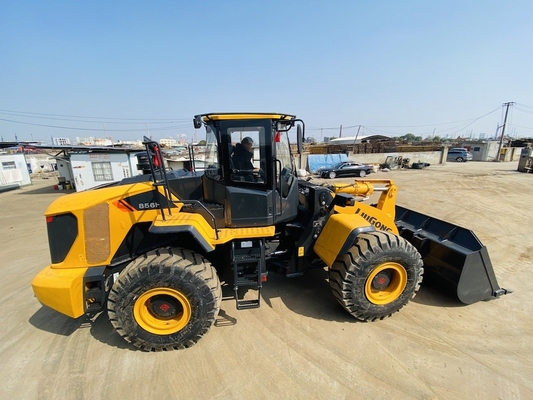 5トンのリウゴングCLG856H車輪積載機 3cbmバケット積載機
