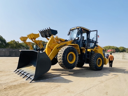5トンのリウゴングCLG856H車輪積載機 3cbmバケット積載機