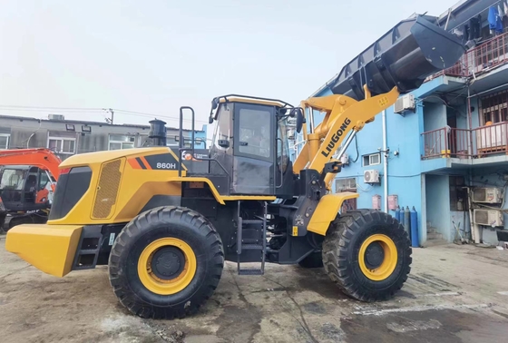 5-6トンのリウゴンCLG860H車輪積載機 3.5m3バケツ積載機