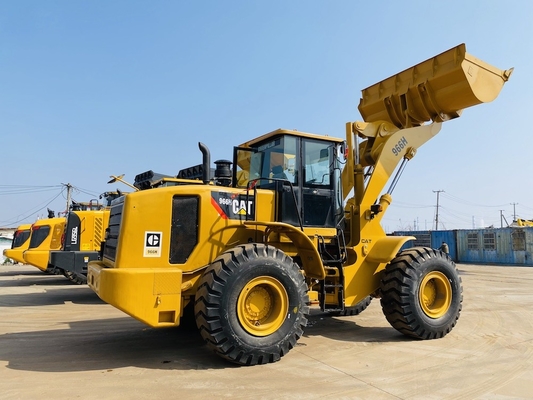 CAT 966H の車輪積載機 3.4-4.2 m3 のバケツ積載機