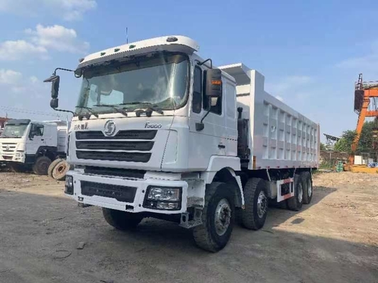 使用されたシャックマンF3000 8X4 6X4 重量ダンプトラック 12タイヤ 400HPダンパー