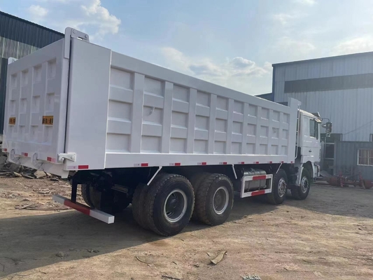 使用されたシャックマンF3000 8X4 6X4 重量ダンプトラック 12タイヤ 400HPダンパー