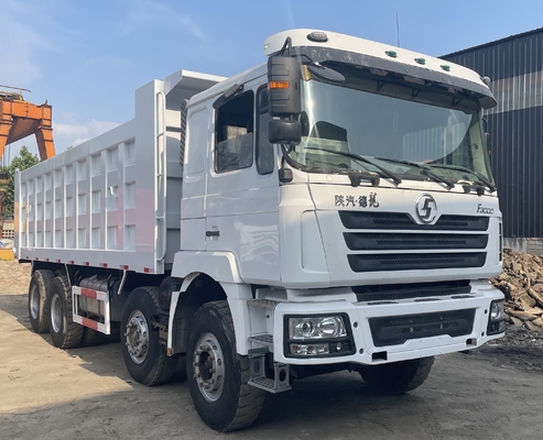 使用されたシャックマンF3000 8X4 6X4 重量ダンプトラック 12タイヤ 400HPダンパー