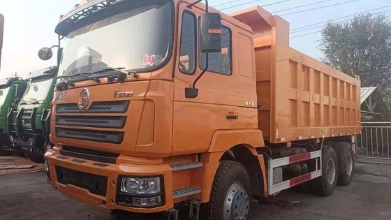 使用されたシャックマンF3000 8X4 6X4 重量ダンプトラック 12タイヤ 400HPダンパー