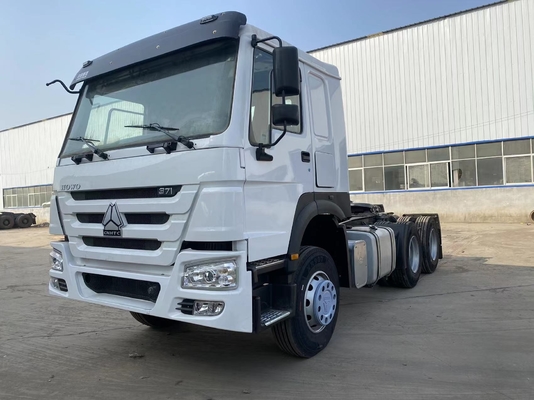 中古 Sinotruk Howo 371hp トラック トラクター トレーラーヘッド 6x4 販売