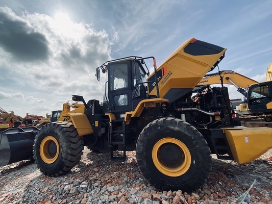 5トンの使用済み リウゴング CLG856H 車輪ロード機 中古 3cbm バケットロード機