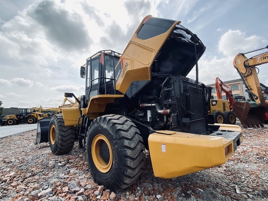 5トンの使用済み リウゴング CLG856H 車輪ロード機 中古 3cbm バケットロード機