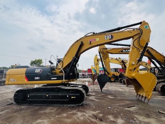 中古の建設機械 2m3バケツ付き CAT 336D 鉱山掘削機