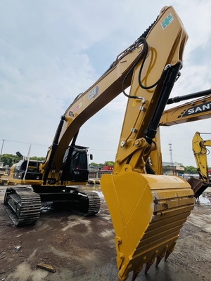中古の建設機械 2m3バケツ付き CAT 336D 鉱山掘削機