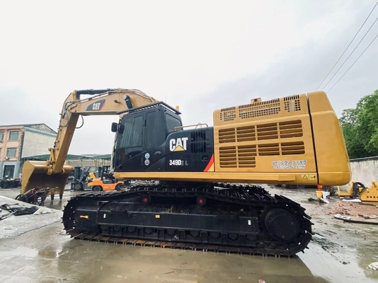 日本原産 Cat 349D 中古掘削機 カタピラー 中古トラック掘削機 49トン