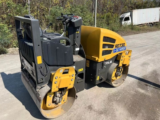 3トンの振動式中古道路ローラー,重装備用SDLG RD730振動式ローラーコンパクター