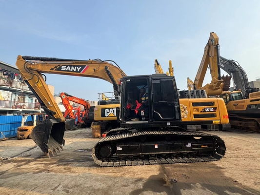 21 トン 中古 Sany SY215C 水力掘削機 1.1 M3 ボケット容量を持つ中古掘削機