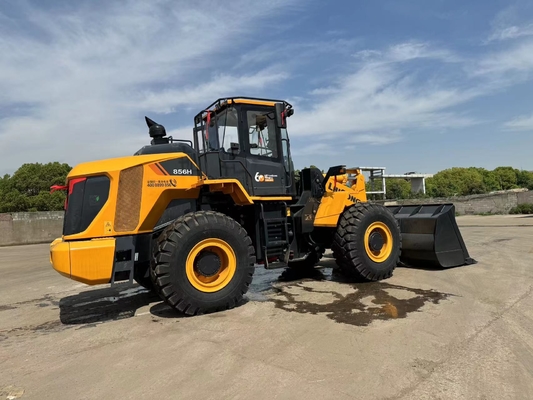 5トンのリウゴングCLG856H車輪積載機 3cbmバケット積載機