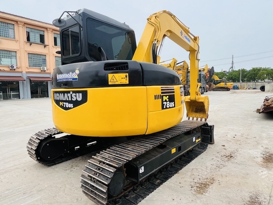 オリジナル 中古 コマツー PC78US クローラー掘削機 中古 7 トン ミニ掘削機 建設機械