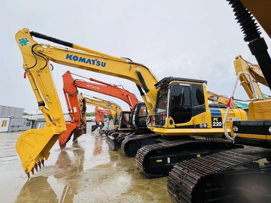 中古 コマツー PC220-8 水力クローバー 掘削機 バックホー 中古 22 トン 掘削機 建設機械
