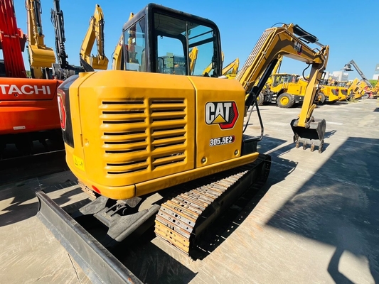 ミニ掘削機 オリジナル 日本 CAT 305.5E2 中古 水力クローラー掘削機 5トンの中古カモ掘削機