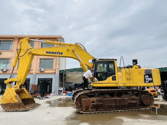 日本製 中古 コマツー PC700LC-8 PC700-8 水力式 クローバー 掘削機 70トンの掘削機 バックホー