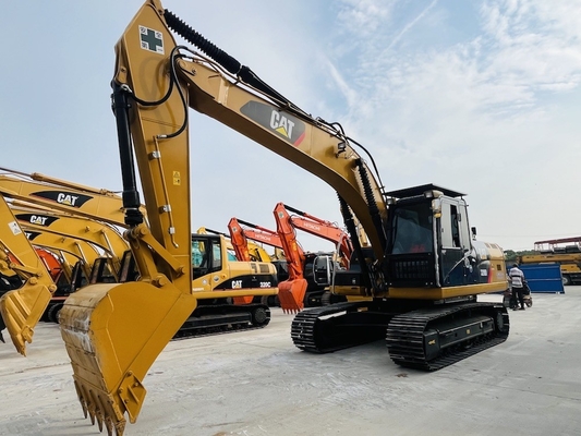 100% 日本製 中古 CAT 320D2 カタピラー 掘削機 中古 液体爬虫機 掘削機 1CBM バケツ容量