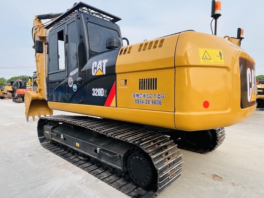 100% 日本製 中古 CAT 320D2 カタピラー 掘削機 中古 液体爬虫機 掘削機 1CBM バケツ容量