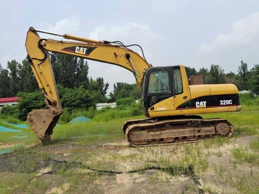 元の CAT 320C 中古 クローラー 掘削機 20 トン 中古 CAT 掘削機 CAT 3066ATAAC エンジン