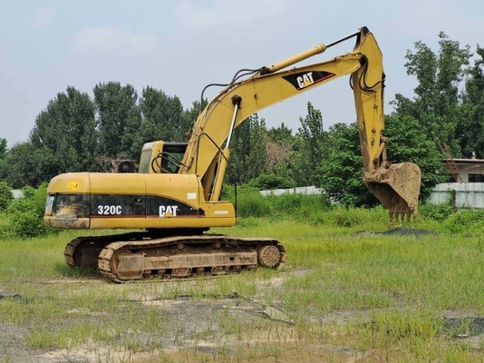 元の CAT 320C 中古 クローラー 掘削機 20 トン 中古 CAT 掘削機 CAT 3066ATAAC エンジン
