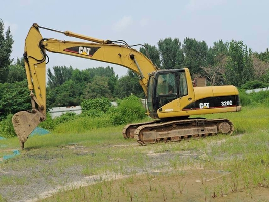 元の CAT 320C 中古 クローラー 掘削機 20 トン 中古 CAT 掘削機 CAT 3066ATAAC エンジン