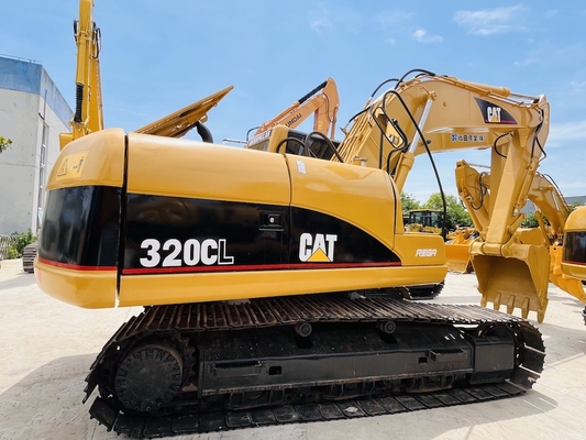 日本 オリジナル CAT 320CL 中古液圧バックホー掘削機 20 トン 中古 CAT Digger 1m3 1CBM カタピラー掘削機