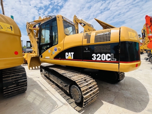 日本 オリジナル CAT 320CL 中古液圧バックホー掘削機 20 トン 中古 CAT Digger 1m3 1CBM カタピラー掘削機