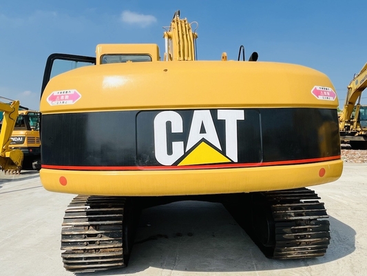 CAT 320C 中古 クローラー掘削機 最大掘削深さ 6550mm と CAT 3066 エンジンモデル