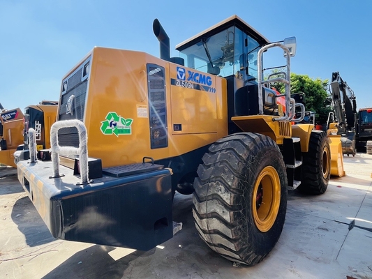 17トンの使い捨てのXCMG ZL50GNホイールローダー 5CBMバケツ中古ローダー