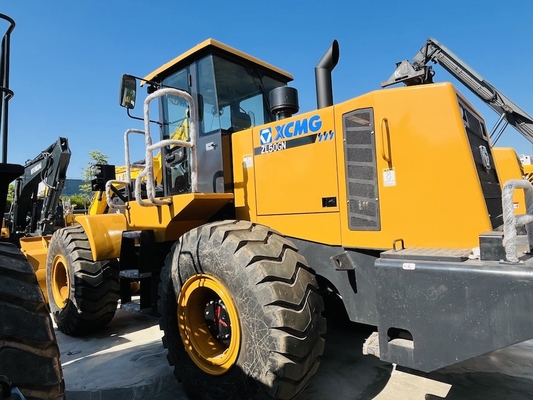 17トンの使い捨てのXCMG ZL50GNホイールローダー 5CBMバケツ中古ローダー