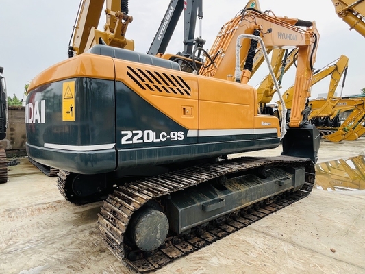 22トンの中古ハインダイ・ディガー オリジナル 中古ハインダイR220LC-9S クローラー・エグババター