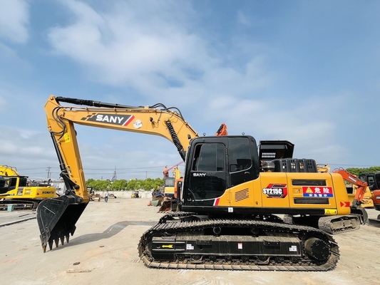 21トンの二手掘削機 Sany SY215C 水力掘削機 1CBM バケツ容量