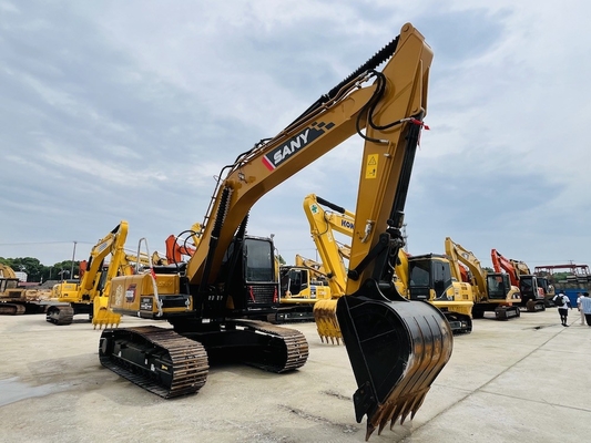 90% 新品 中古 Sany SY215C 水力掘削機 中古21トンのバックホー掘削機