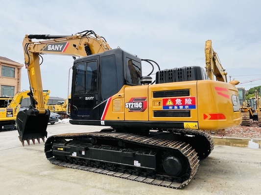 90% 新品 中古 Sany SY215C 水力掘削機 中古21トンのバックホー掘削機